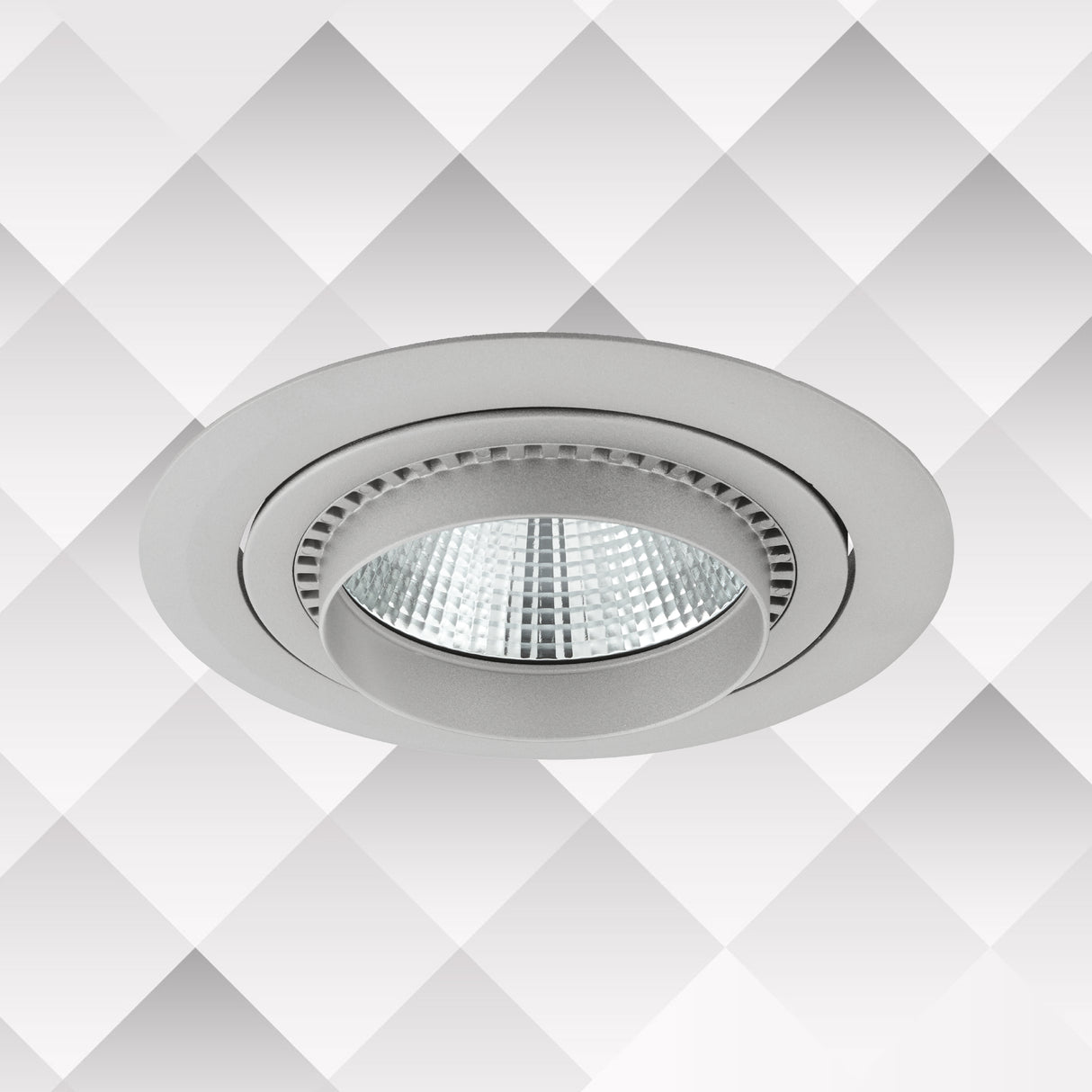 Lámpara Empotrable Contemporáneo Gris 1 Luz LED 1600 lm 17x8x15 cm - Iluminacion | Bylmo