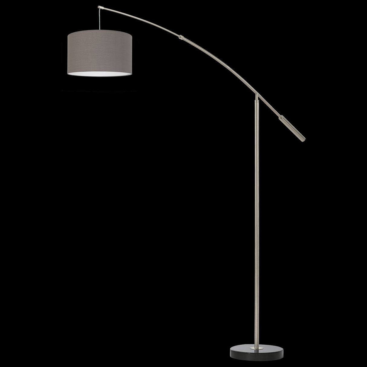 Lámpara de Piso Contemporáneo Gris Acero 32x160x195cm Diseño Único - Iluminacion | Bylmo