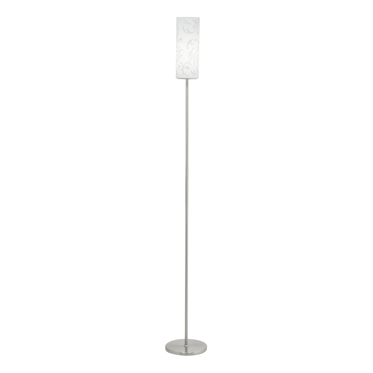Lámpara de Piso Contemporáneo Gris Acero 11x11x153cm Iluminación Ambiente LED - Iluminacion | Bylmo