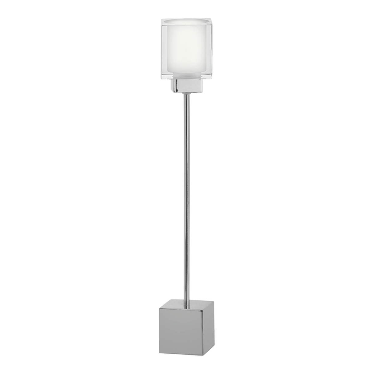 Lámpara de Mesa Moderno Gris Acero 1 Luz 45x8x8cm 1.25kg - Iluminacion | Bylmo