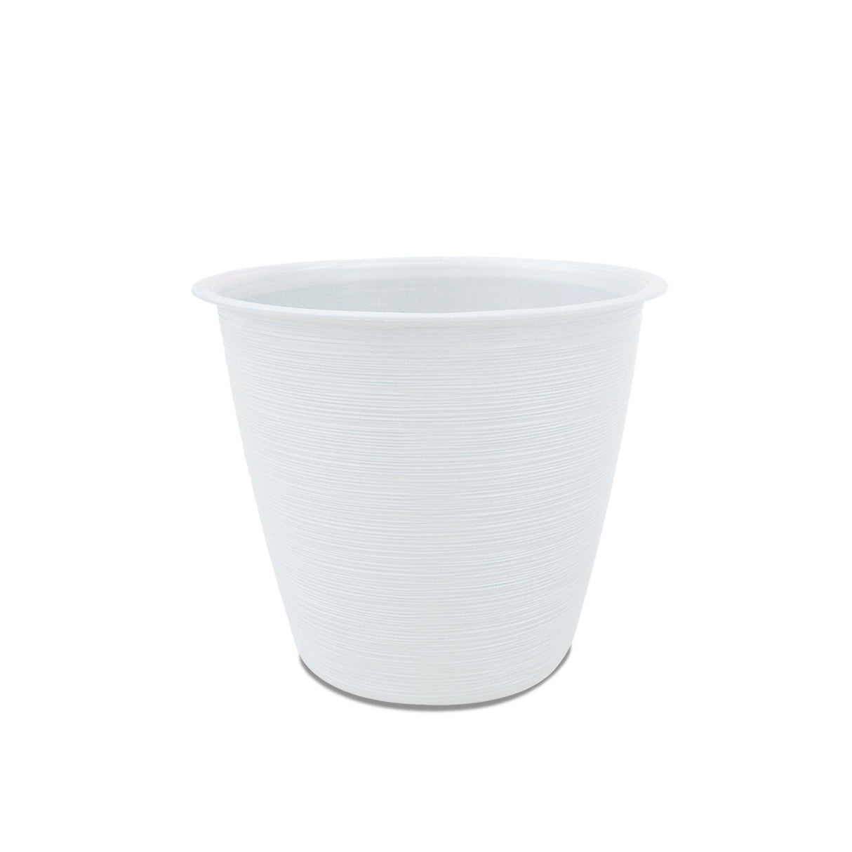 Matera Furu Blanco 19.5x17.3cm Cónica De Escritorio - Materas y Macetas | Bylmo