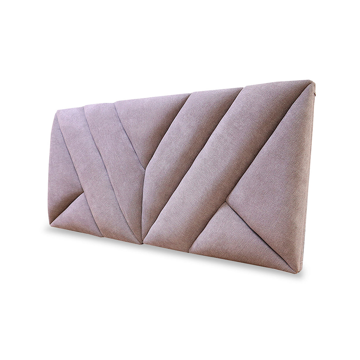 Cabecero Hug Gris Claro 160x60cm en la Pared Para Cama Queen - Cabeceros | Bylmo