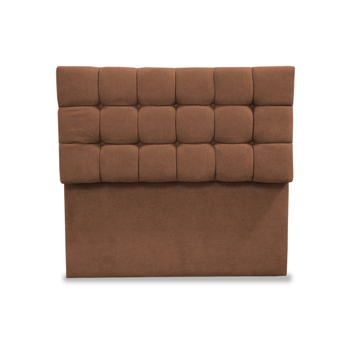 Cabecero Michel Marron 100x115cm a la Estructura de la Cama Para Cama Sencilla - Cabeceros | Bylmo