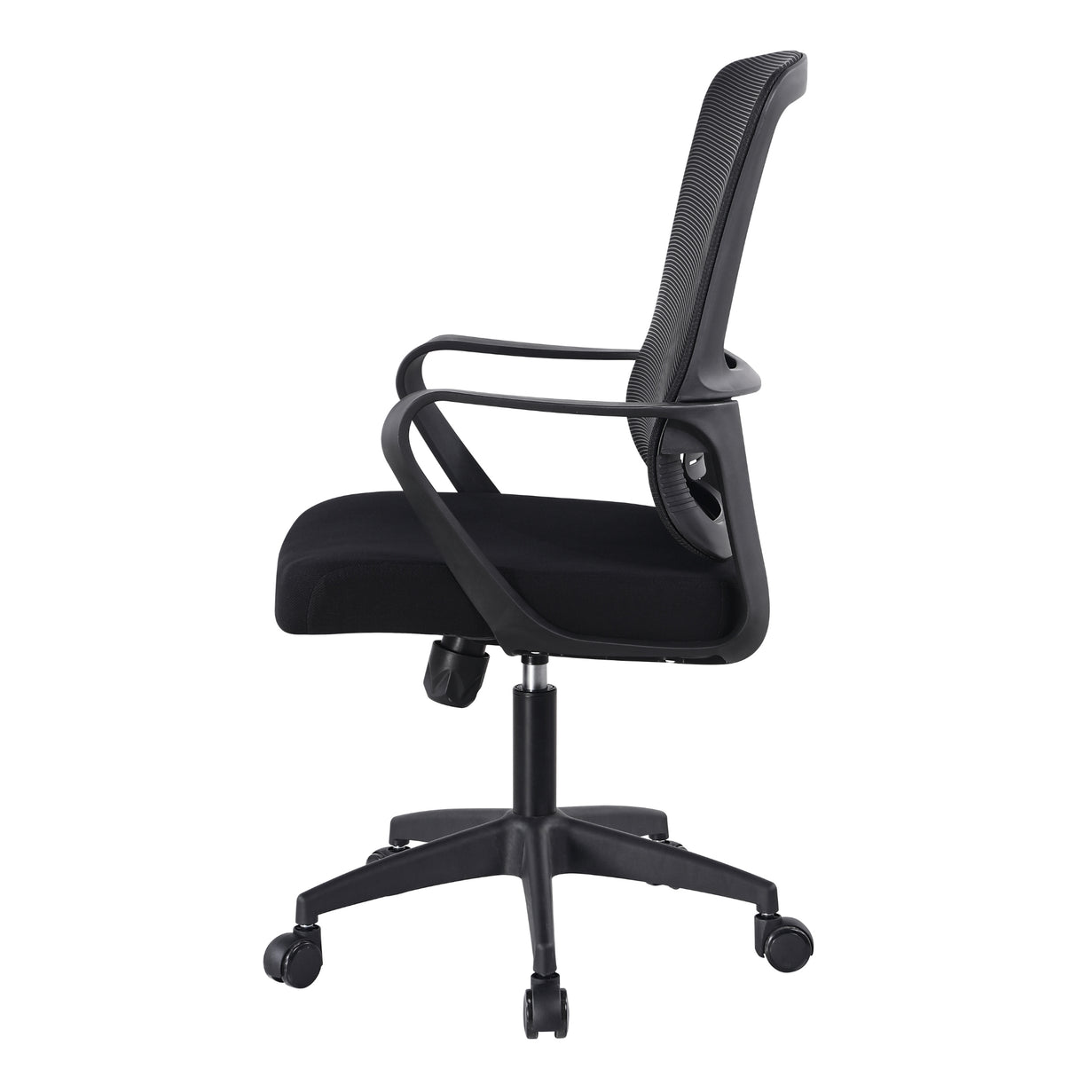 Silla de Oficina Foshan 2024 Negro 50x108cm Con Espaldar y Soporte Lumbar - Sillas de Oficina | Bylmo