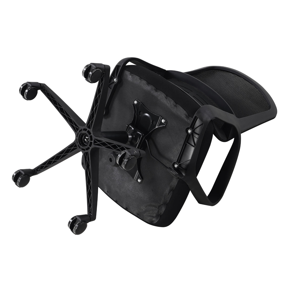 Silla de Oficina Foshan 2024 Negro 50x108cm Con Espaldar y Soporte Lumbar - Sillas de Oficina | Bylmo