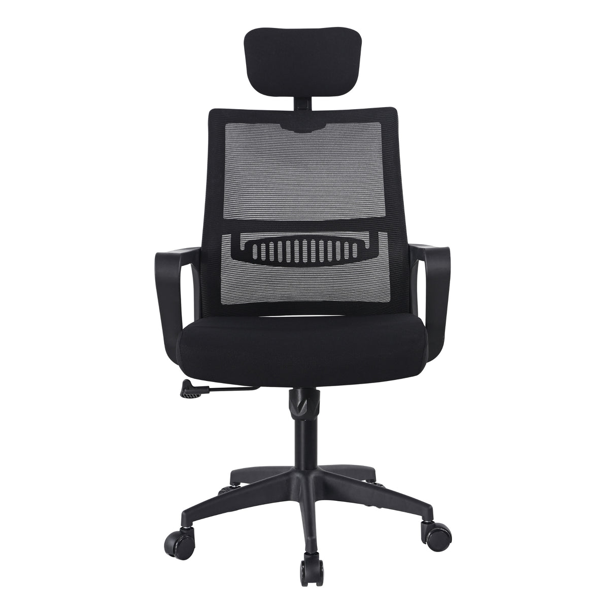 Silla de Oficina Saravena 2024 Negro 50x118cm Con Espaldar y Soporte Lumbar - Sillas de Oficina | Bylmo