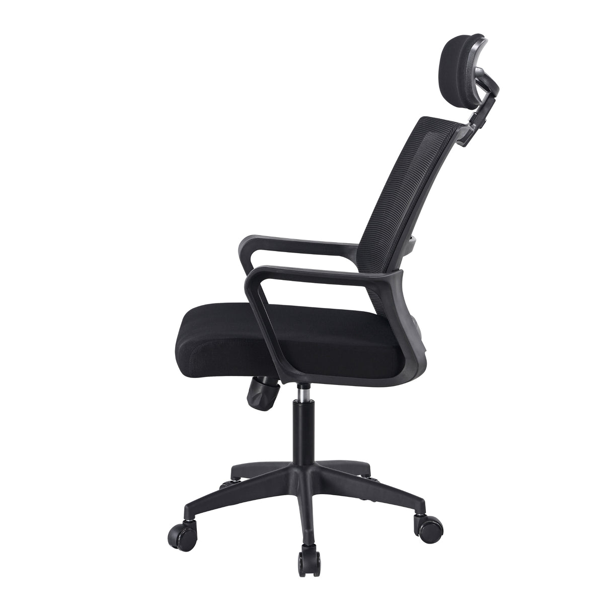 Silla de Oficina Saravena 2024 Negro 50x118cm Con Espaldar y Soporte Lumbar - Sillas de Oficina | Bylmo