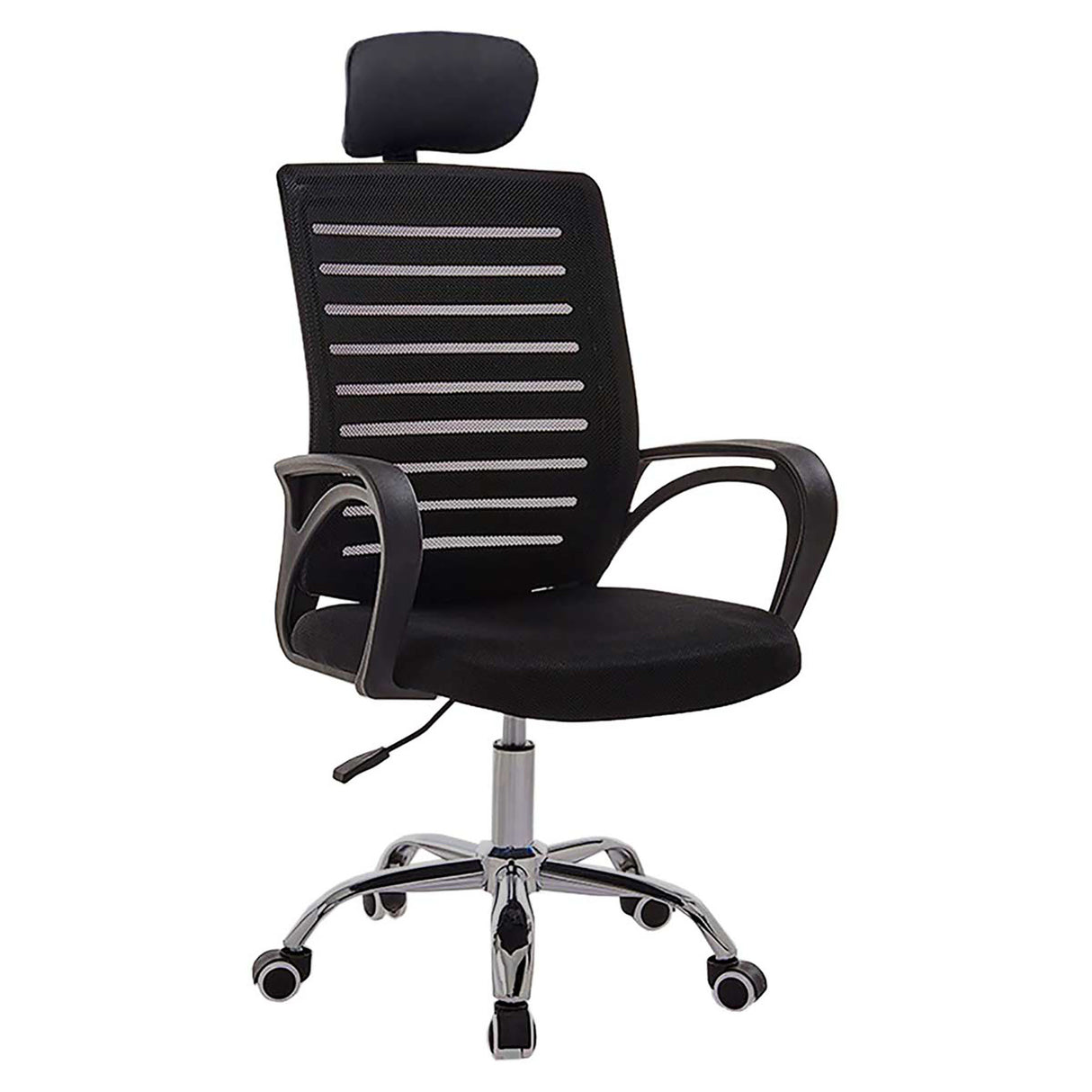 Silla de Oficina Collins 2024 Negro 48x115cm Con Espaldar - SILLAS DE OFICINA | Bylmo