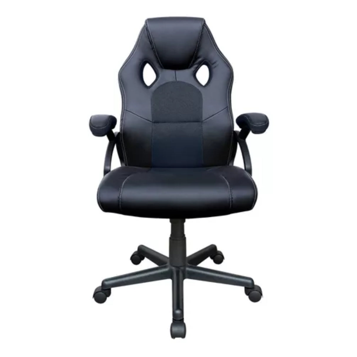 Silla Gamer Raptor 2024 Negro 64x119cm Con Espaldar y Soporte Lumbar - Sillas de Oficina | Bylmo