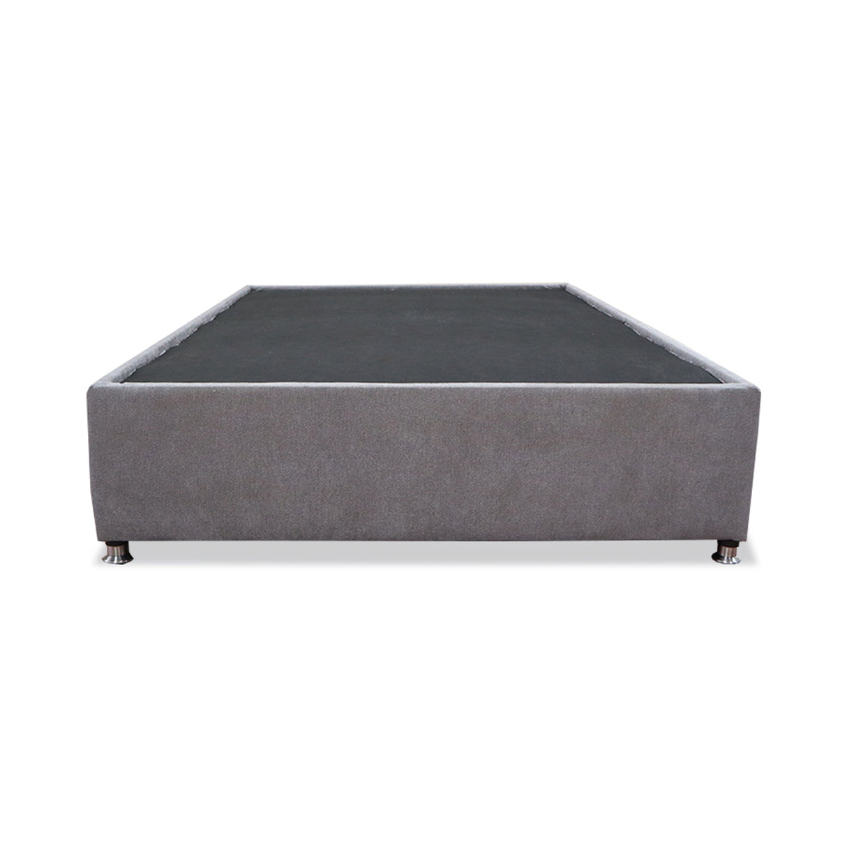 Cama Tarima Coleccion 1 Gris Claro Sencillo 100 X 190 Cm Con Patas - Camas | Bylmo