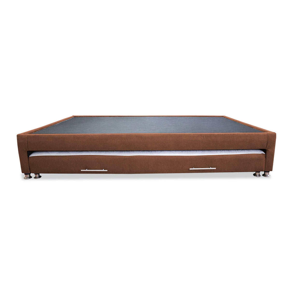 Cama Tarima Coleccion 1 Marron Sencillo 100 X 190 Cm Con Patas - Camas | Bylmo