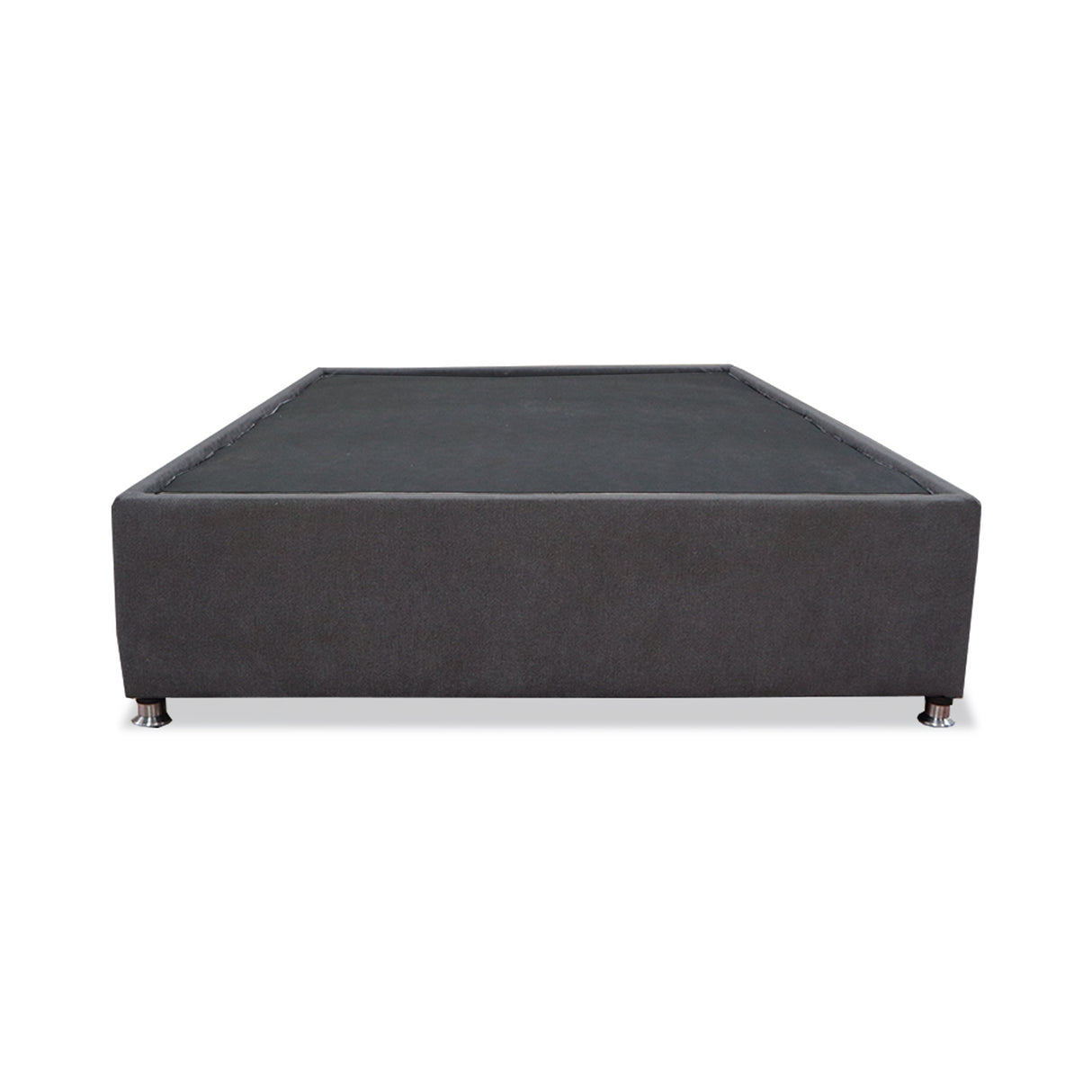 Cama Tarima Coleccion 1 Gris Oscuro Semidoble 120 X 190 Cm Con Patas - Camas | Bylmo