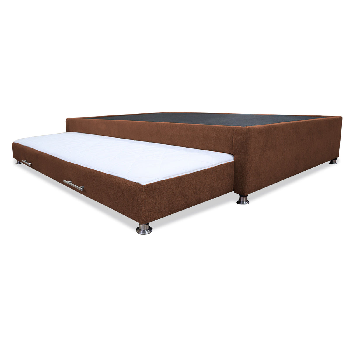 Cama Tarima Coleccion 1 Marron Doble 140 X 190 Cm Con Patas - Camas | Bylmo