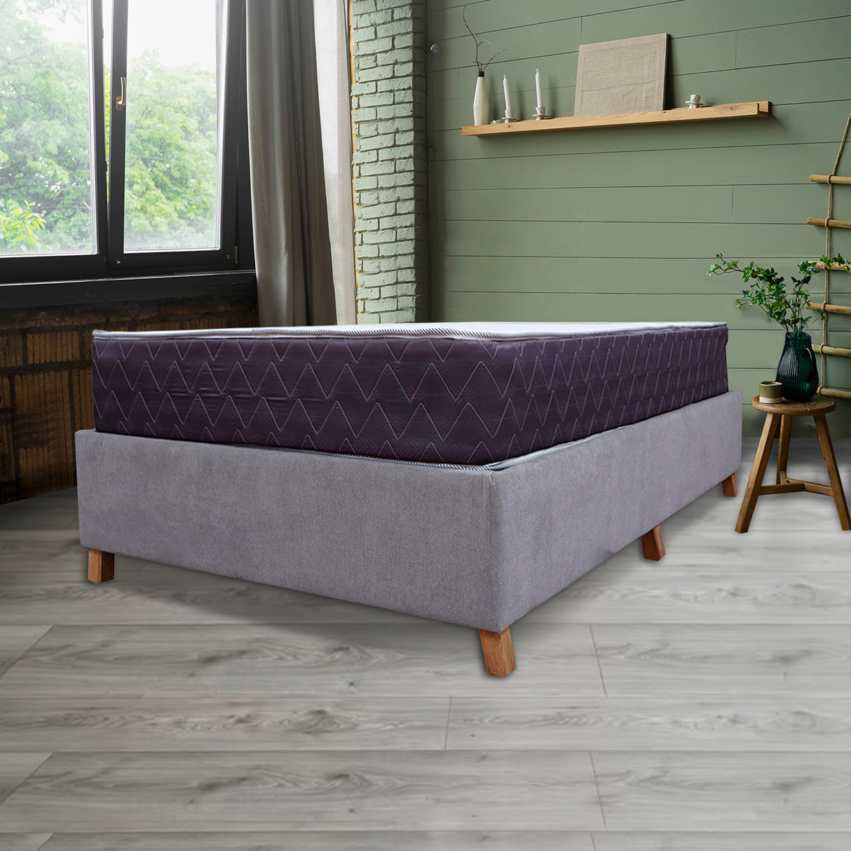 Colchón Muller King 200 X 190 Cm Semiortopedico Medio - Colchones | Bylmo