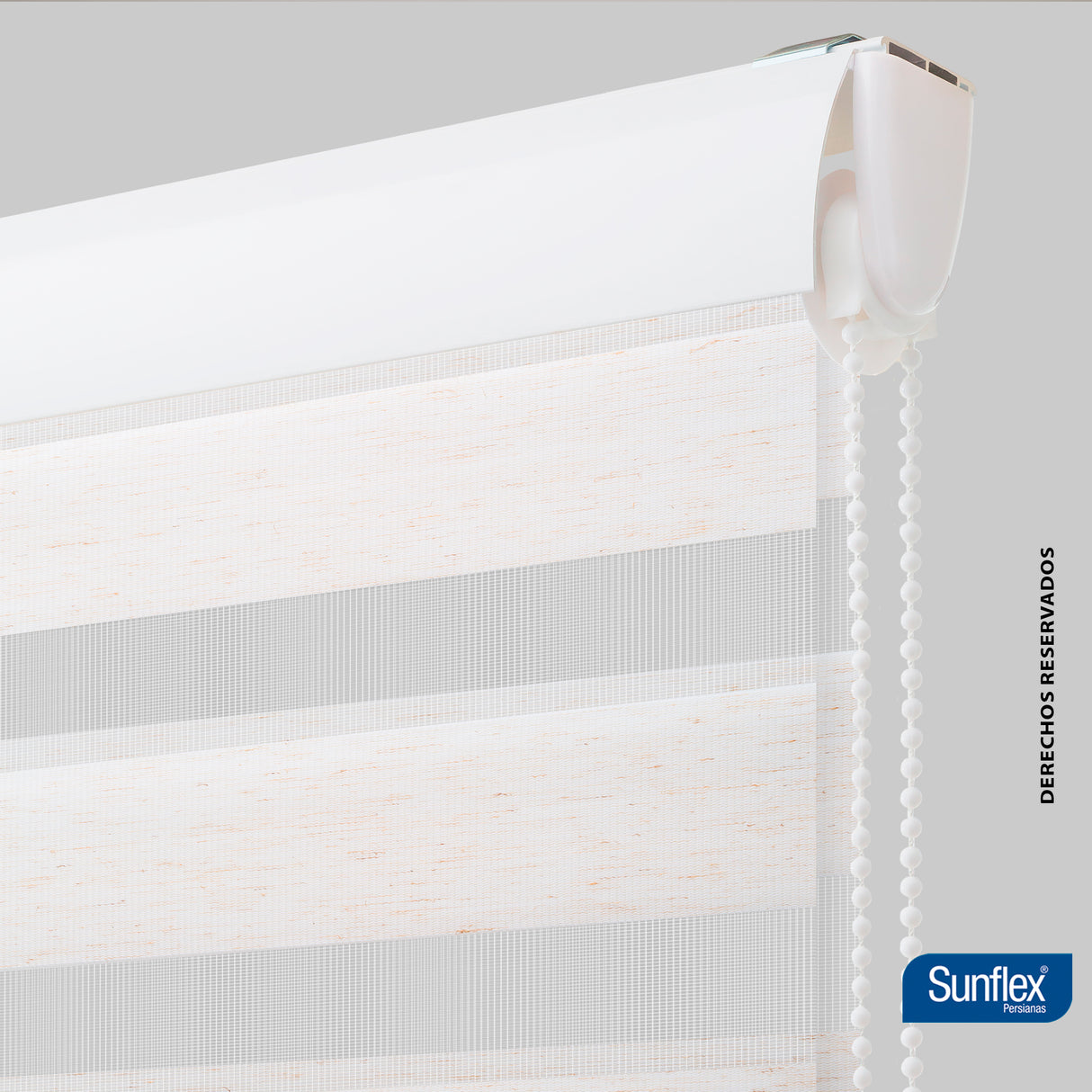 Cortina Roller Duo Arena 120x170cm de Tubo - Cortinas y Persianas | Bylmo