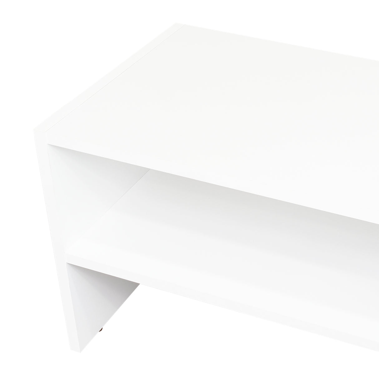 Zapatero Horizontal Silpa Blanco 72x34.9cm Apilable de Dos Niveles - Zapateros | Bylmo