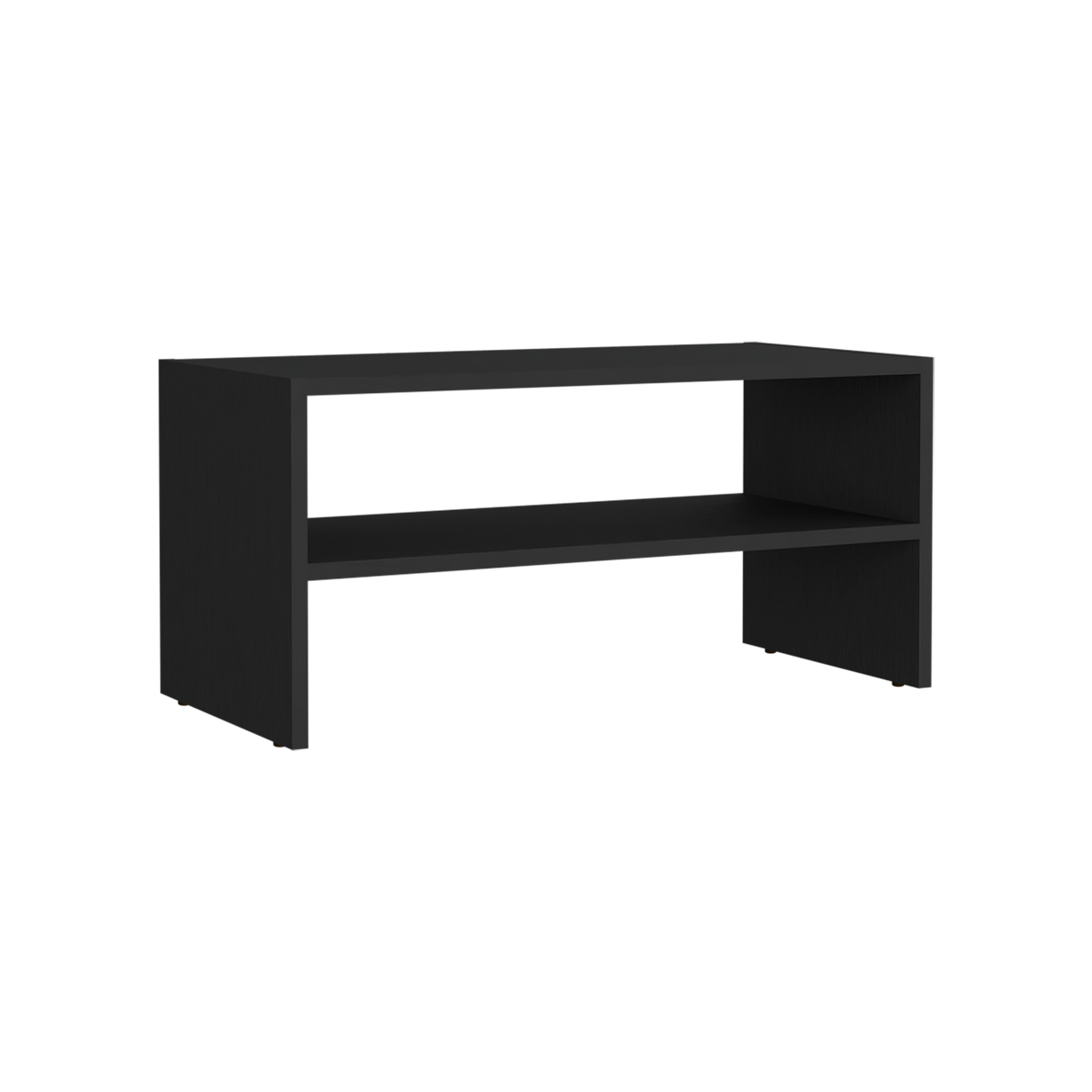Zapatero Horizontal Silpa Wengue 72x34.9cm Apilable de Dos Niveles - Zapateros | Bylmo