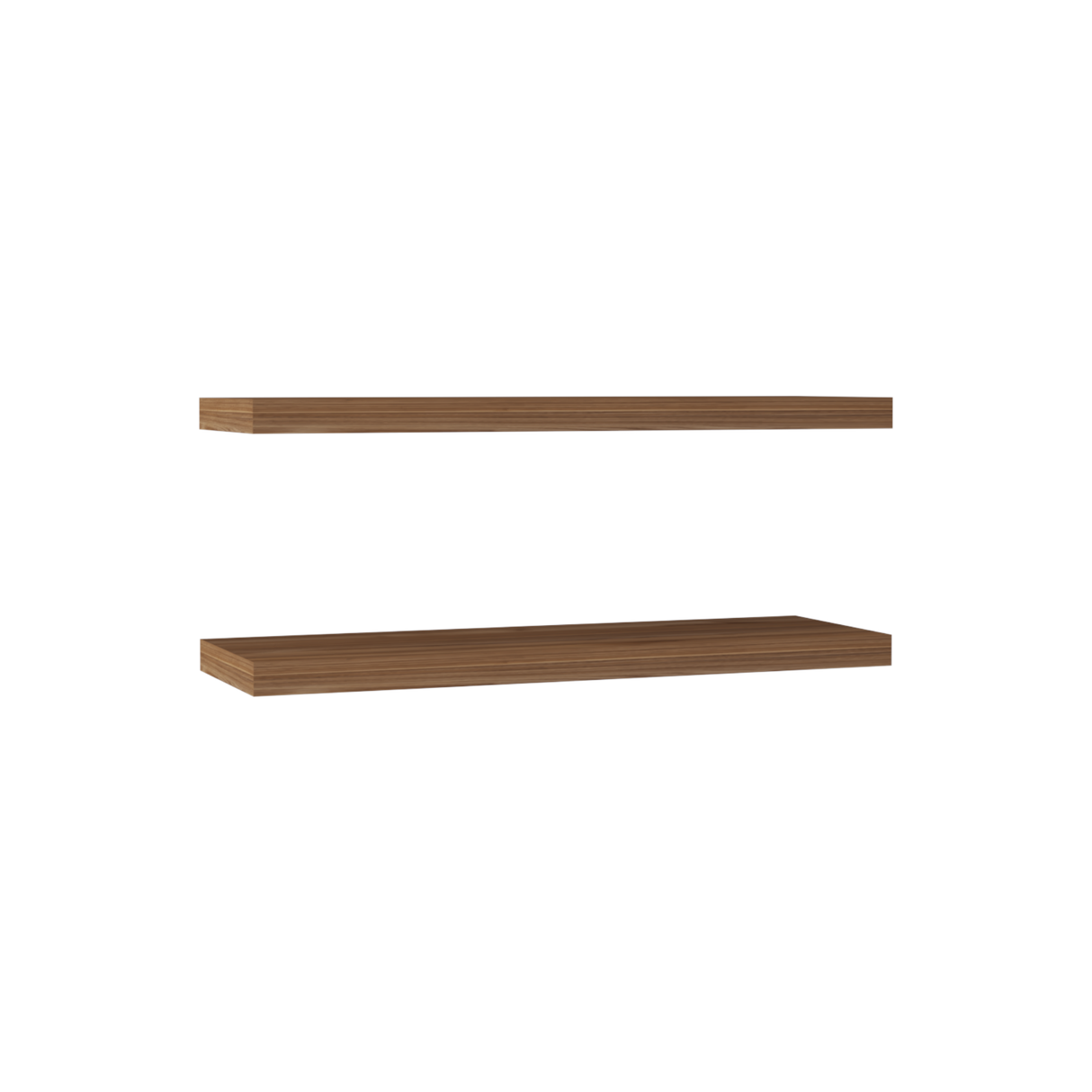 Set x 2 Repisas Rectangular Gales 80x3.8cm Flotante - Repisas y Percheros | Bylmo