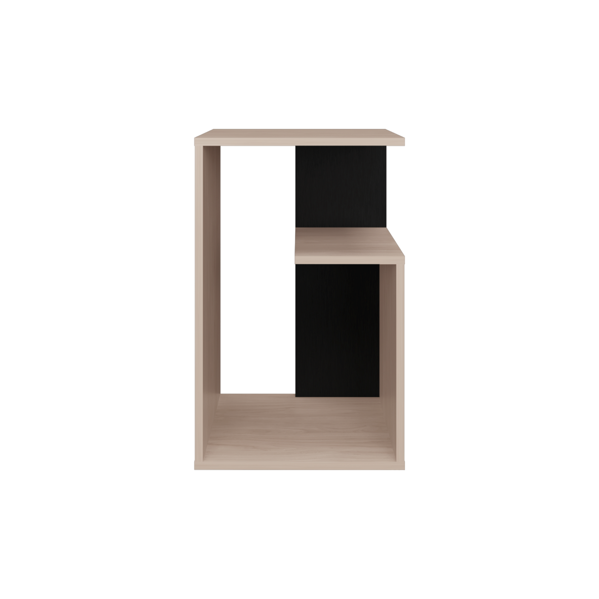 Mesa de Centro Everett Nacar y Wengue 39.8x63.4cm Rectangular - Mesas de Centro | Bylmo