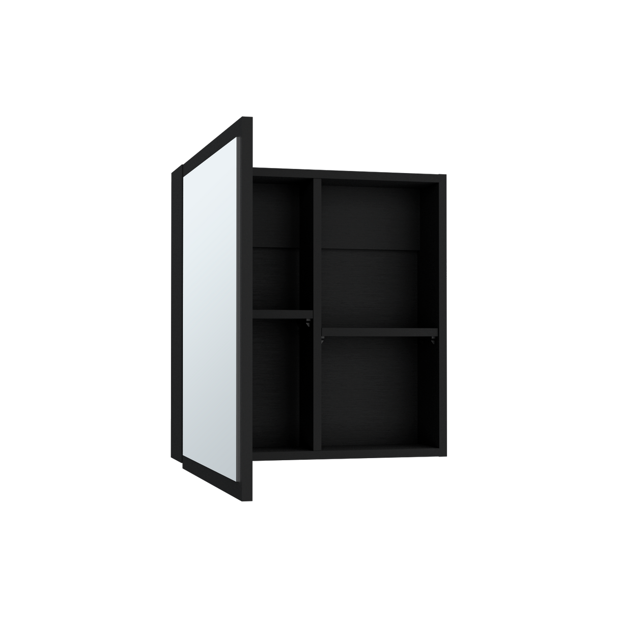 Gabinete de Baño Duma Wengue 50x53.7cm Rectangular Con Espejo - Gabinetes de Baño | Bylmo