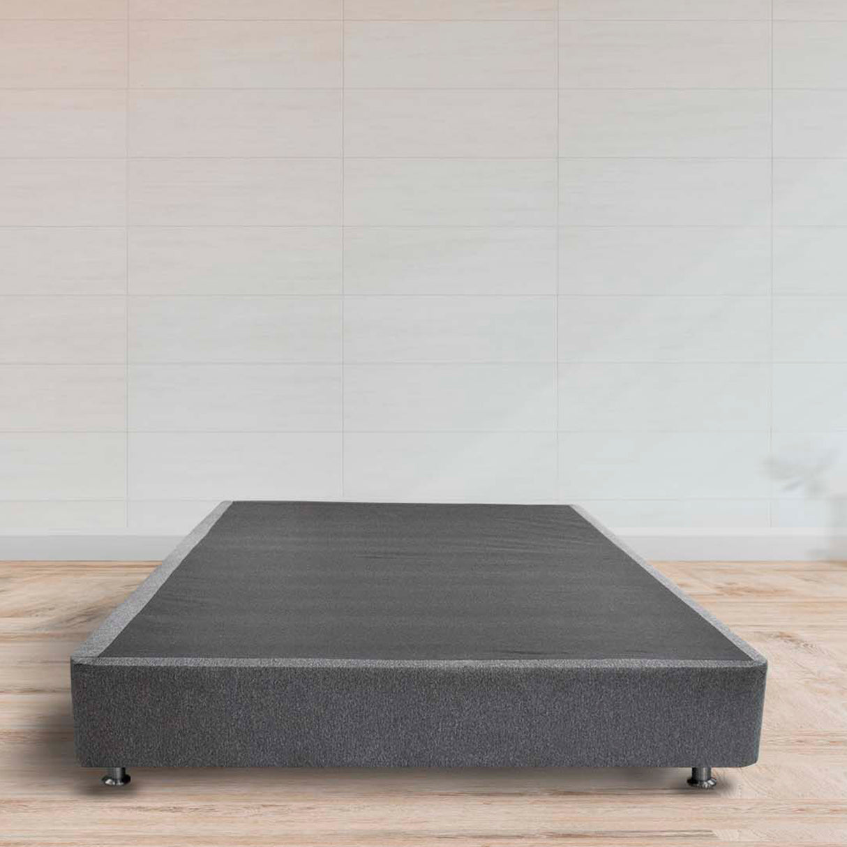 Base Cama Gris Grafito Para Cama Sencilla 100 x 190 cm - Camas | Bylmo