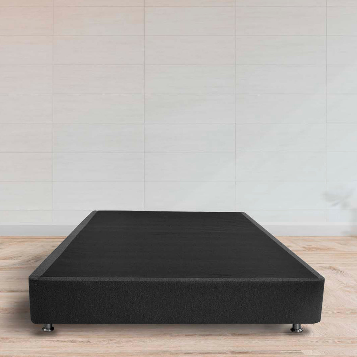 Base Cama Negro Para Cama Semidoble 120 X 190 Cm - Camas | Bylmo
