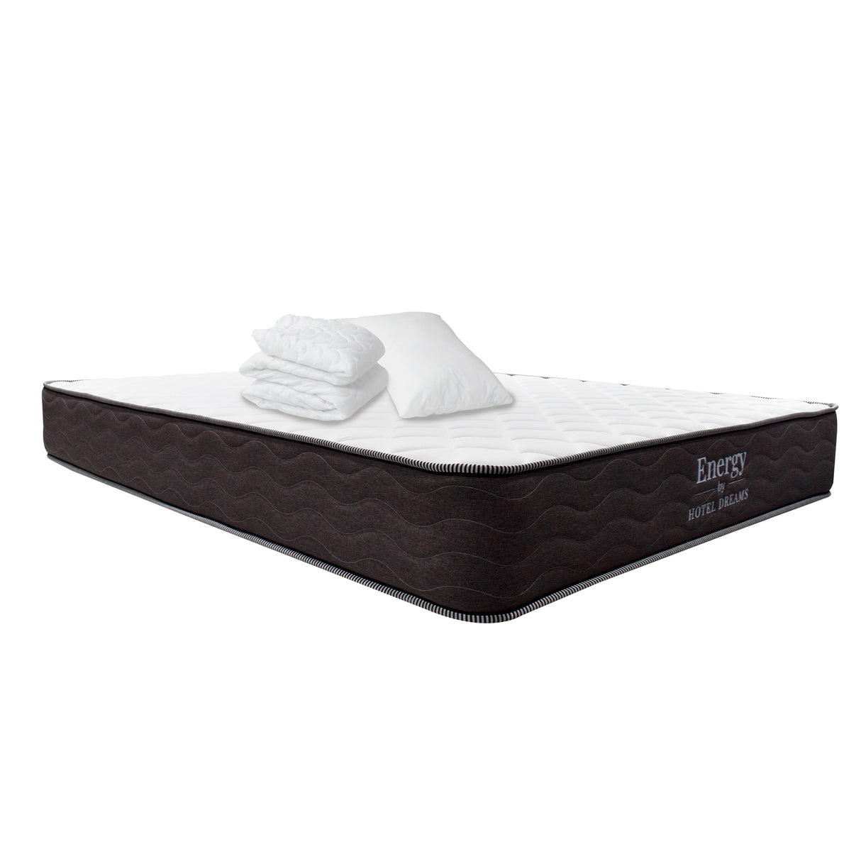 Combo Colchón Energy Sencillo 100 X 190 Cm Medio Firme Ortopedico Con Almohada y Protector - Colchones | Bylmo