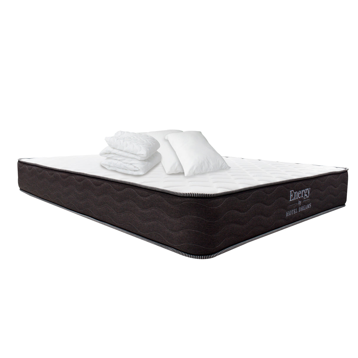 Combo Colchón Energy Queen 160 X 190 Cm Medio Firme Ortopedico Con Almohada y Protector - Colchones | Bylmo