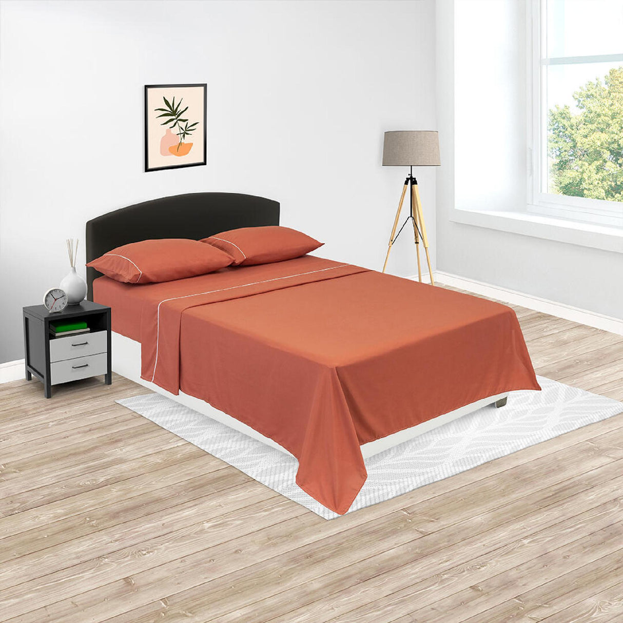 Juego de Sábanas Basic Naturaleza 10 tonos Resortada y Suave - Sabanas | Bylmo
