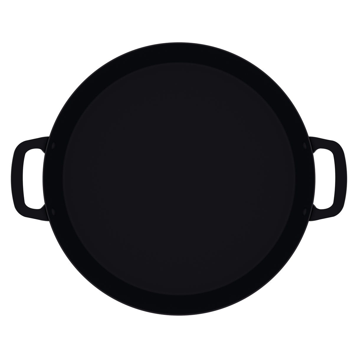 Paellera Negro 39.5x8.7cm de Hierro y de 5 Litros - Ollas y Sartenes | Bylmo