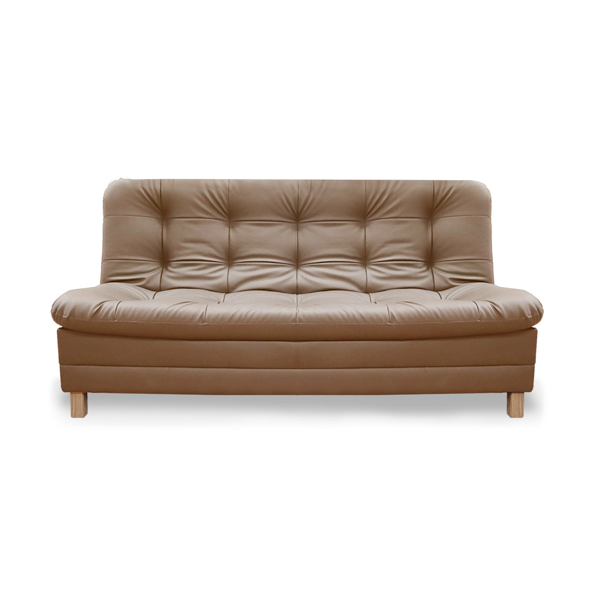 Sofá Cama Zeink Camel 185x95cm De Tres Puestos Reclinable con Patas - Sofas y Poltronas | Bylmo