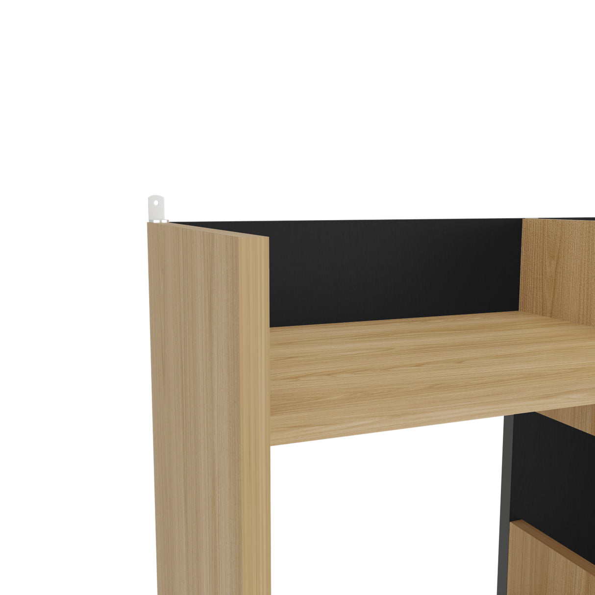 Estantería Clover Fresno Europeo 162x60cm Rectangular con Diez Entrepaños - BIBLIOTECAS Y ESTANTERIAS | Bylmo
