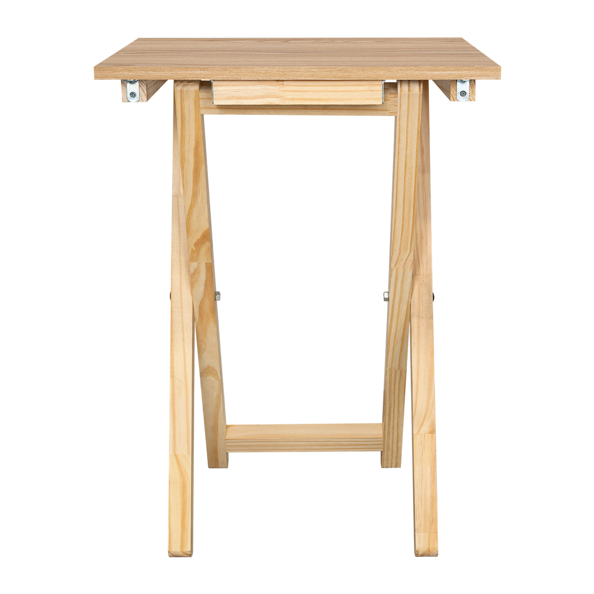Mesa Auxiliar Plegable Otis Fresno Europeo 48.5x66cm Cuadrado - MESAS AUXILIARES | Bylmo