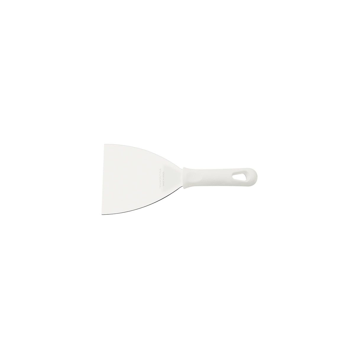 Espátula Profesional Profissional Master Blanco y Acero 10.2x2.1cm Para Cocinar - UTENSILIOS PARA COCINAR | Bylmo