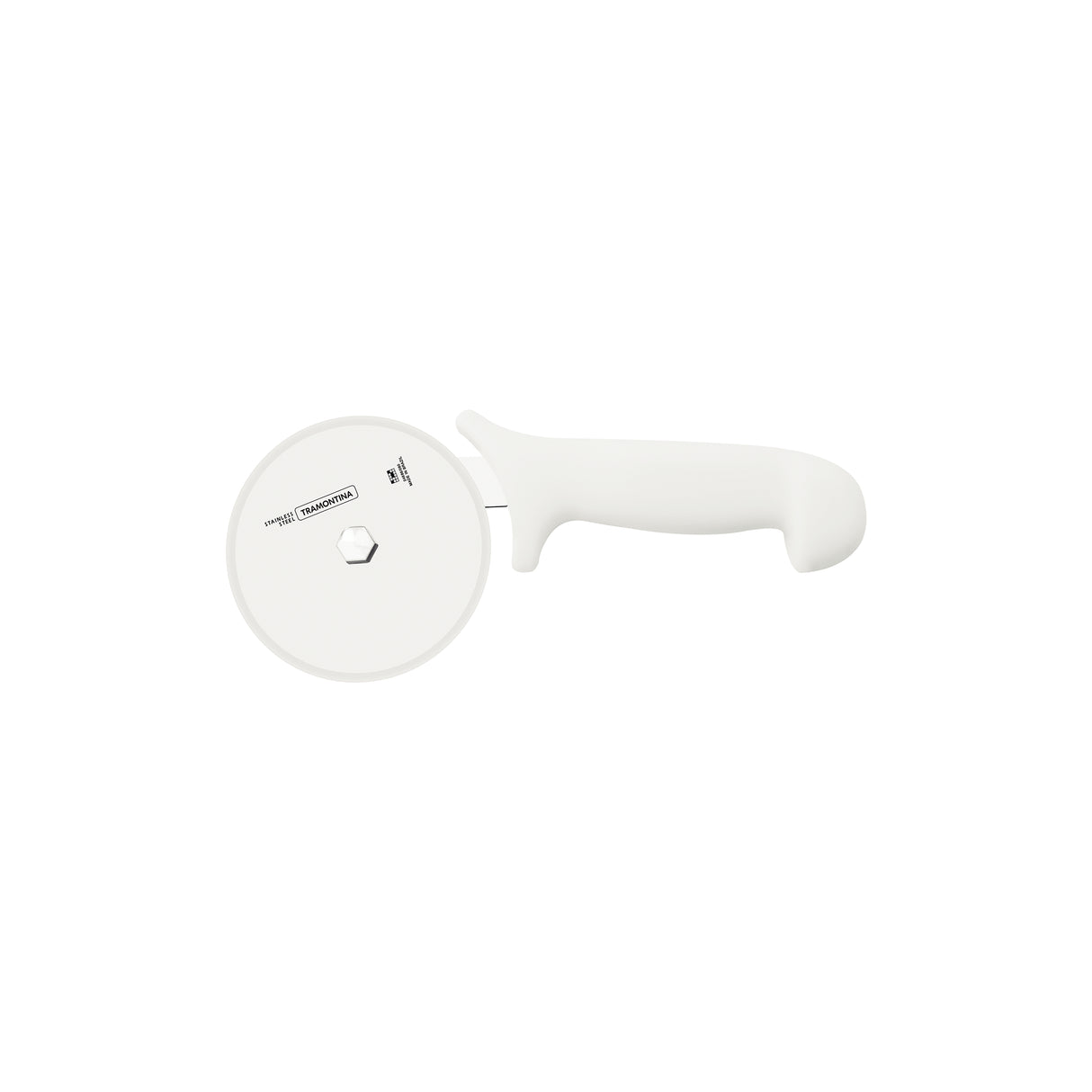 Cortador de Pizza Profissional Master Blanco y Acero 10.1x2.5cm Para Cortar - UTENSILIOS PARA COCINAR | Bylmo