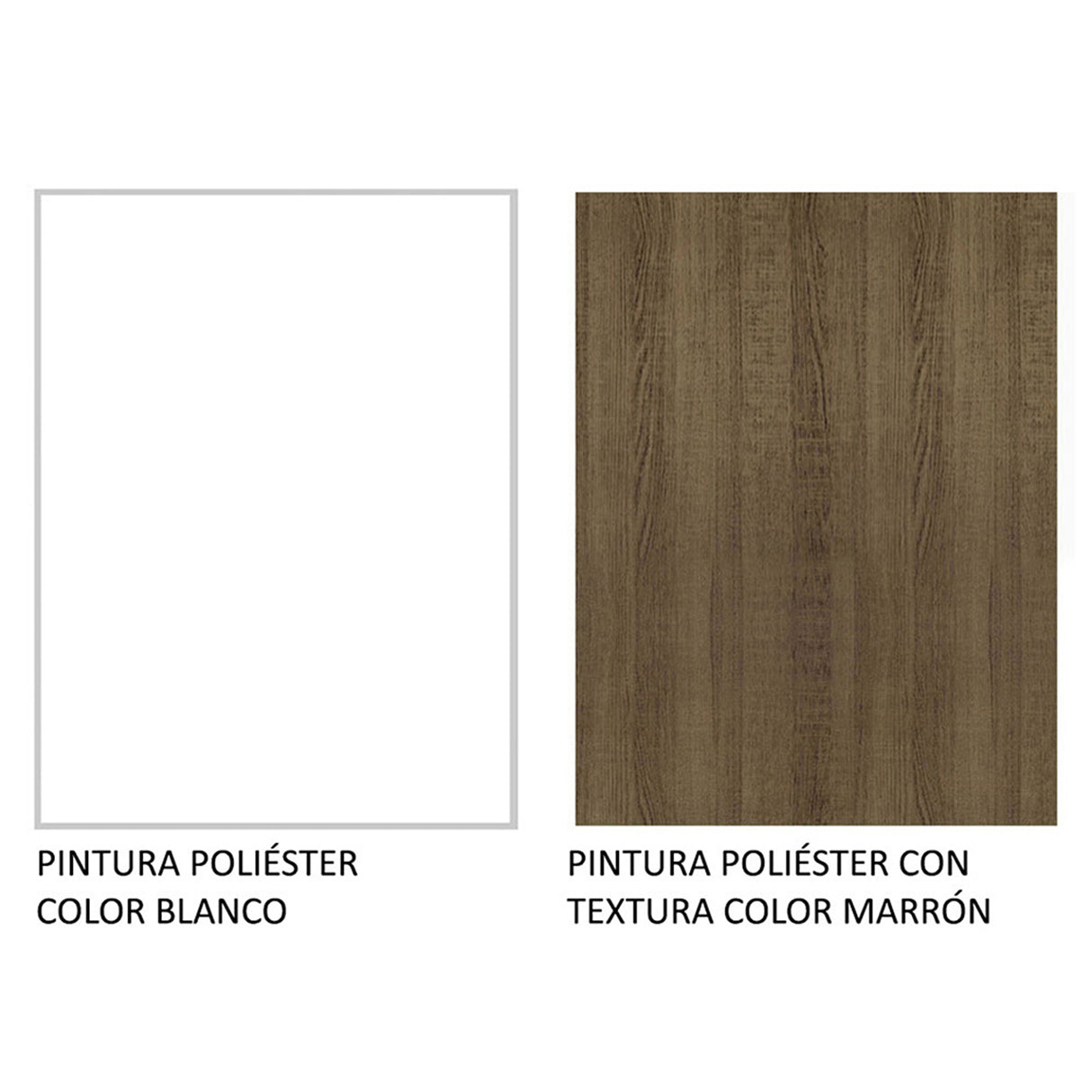 Closet Mônaco Blanco y Marron 210x17.1cm con Cuatro Entrepaños y Tres Puertas - CLOSETS | Bylmo
