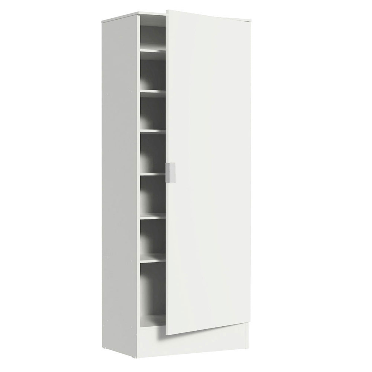 Closet Blanco 60x182cm con Seis Entrepaños - CLOSETS | Bylmo