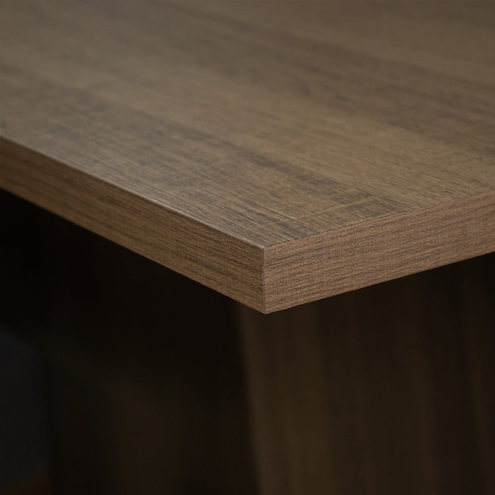 Combo Comedor y Sillas Keila Marron Oxford 160x79cm Cuadrado de Cuatro Puestos con Cuatro Sillas - COMEDORES | Bylmo