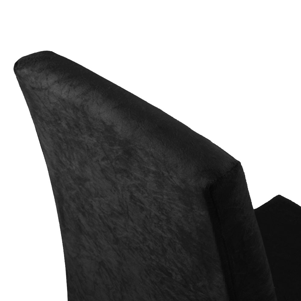 Kit x 2 Sillas Comedor Marron Oxford 45x94cm con Espaldar Ondulado - SILLAS Y BUTACOS | Bylmo