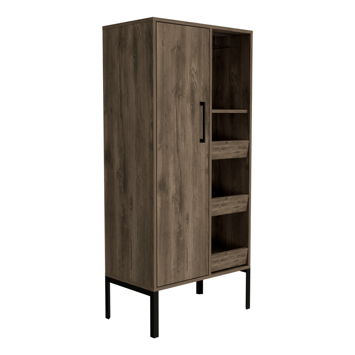 Bar Soho Bellota 60.1x132.1cm Con Tres Portabotellas - BARES | Bylmo