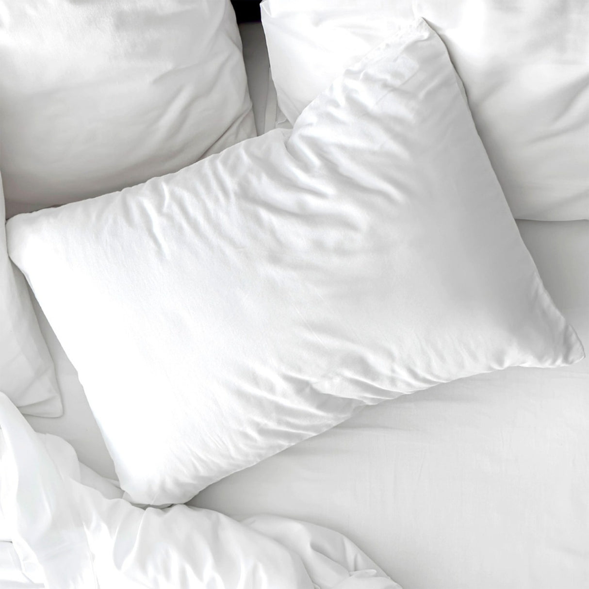 Combo 2 Almohadas Suaves De Fibras Sintéticas 50X70Cm Hipoalergénica Para Dormir Boca Arriba - ALMOHADAS | Bylmo