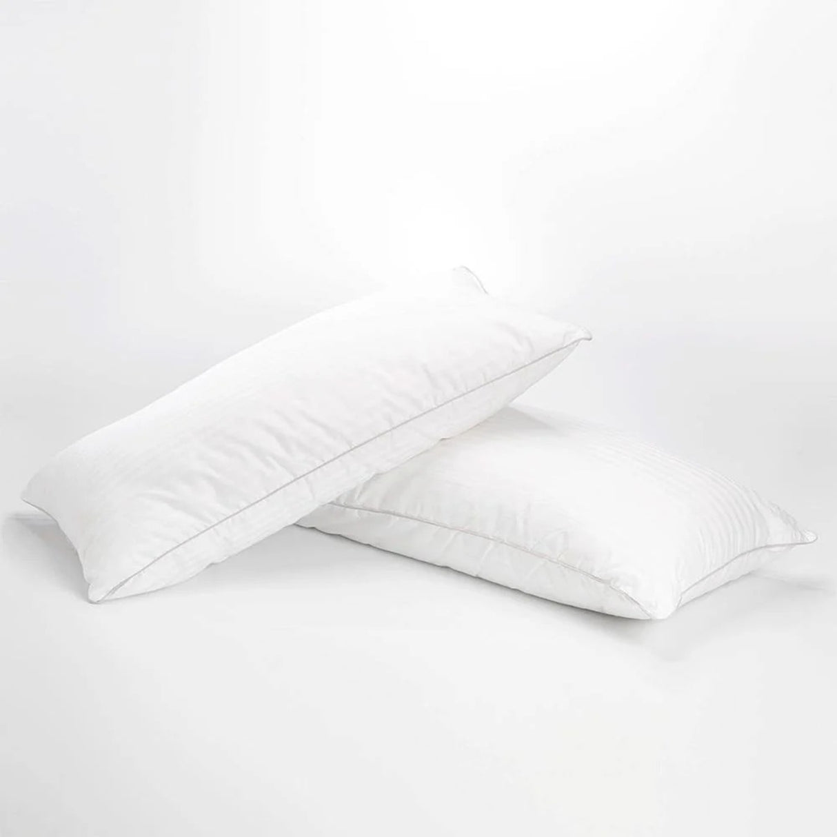 Almohada Hotelera Suave De Fibras Sintéticas 50X90Cm Hipoalergénica Para Dormir Boca Arriba - ALMOHADAS | Bylmo