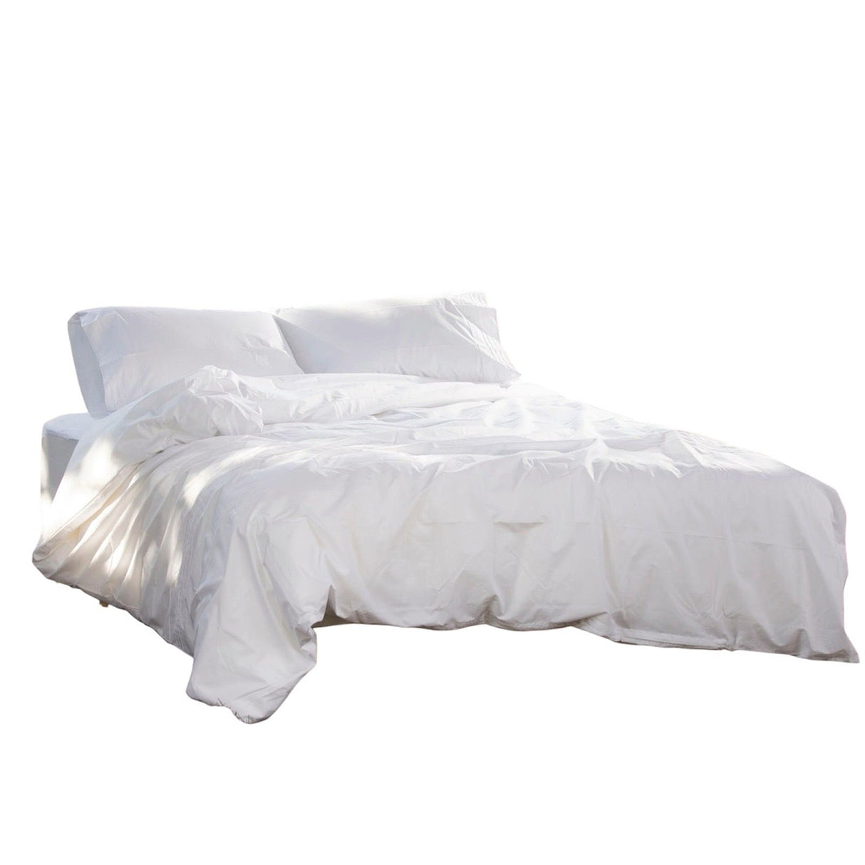 Duvet Blanco 210x240cm Para Cama Doble Con Fundas de Almohada - TENDIDOS Y CUBRELECHOS | Bylmo