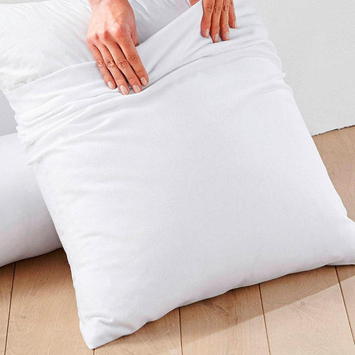 Set X 2 Fundas de Almohada Blanco 50x90cm Antifluido Fondo Entero - FUNDAS DE ALMOHADA | Bylmo