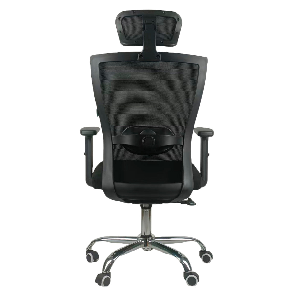 Silla Gerencial Shanghai 2024 Negro 66x111cm Con Espaldar Soporte Lumbar y Apoyacabezas - SILLAS DE OFICINA | Bylmo