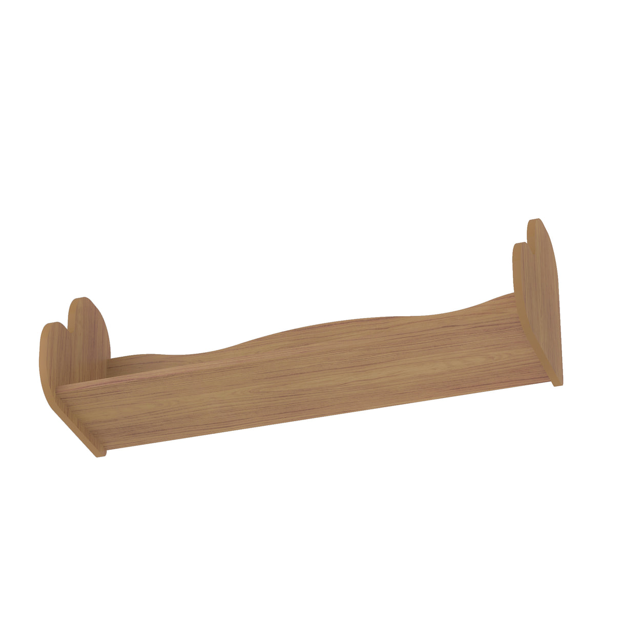Repisa Rectangular Love Roble 93x30cm Flotante - REPISAS | Bylmo