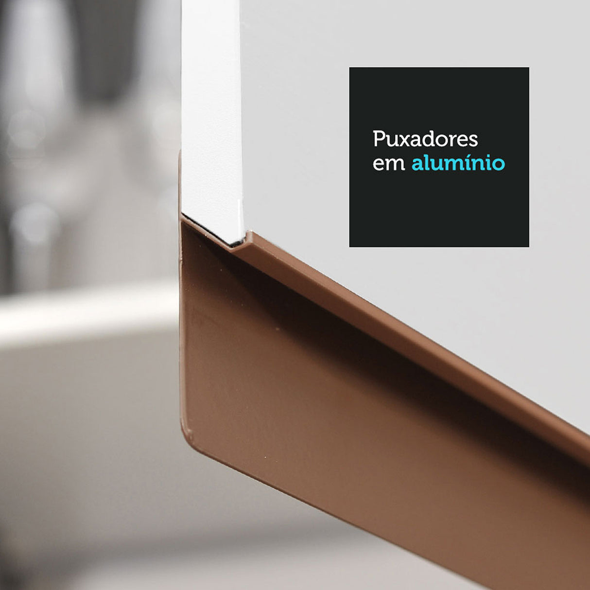 Cocina Integral Reims Blanco 120x210cm con Mesón y sin Pozuelo - COCINAS | Bylmo