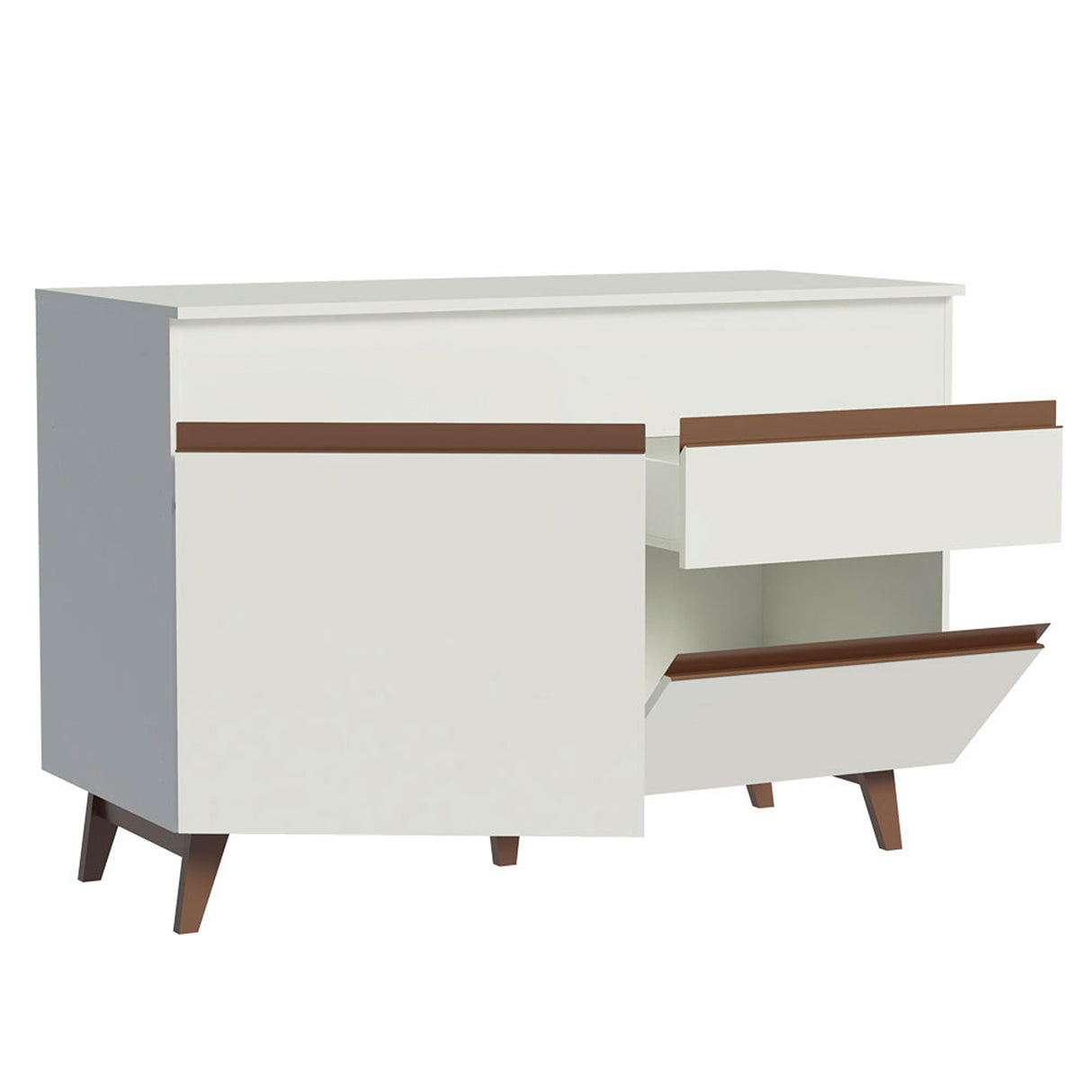 Mueble Inferior de Cocina Reims Blanco 120x83cm con Mesón de Madera - MUEBLES INFERIORES DE COCINA | Bylmo