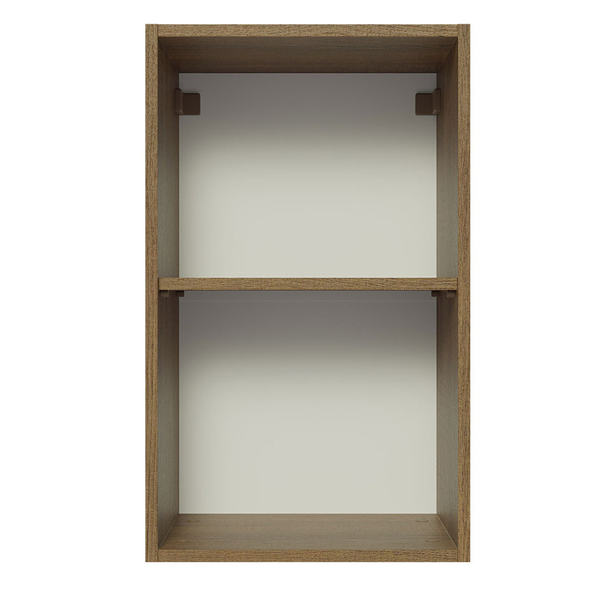 Mueble Superior de Cocina Agata Marron 40x66cm con Un Entrepaño - MUEBLES SUPERIORES DE COCINA | Bylmo