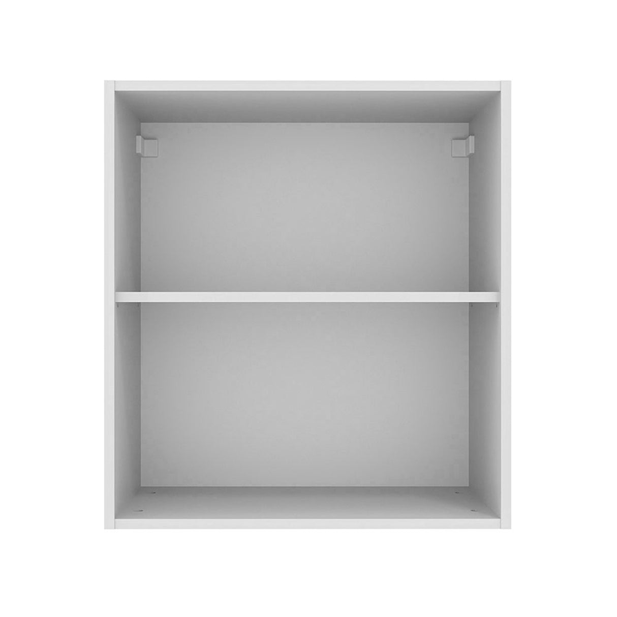 Mueble Superior de Cocina Agata Blanco y Crema 60x66cm con Un Entrepaño - MUEBLES SUPERIORES DE COCINA | Bylmo